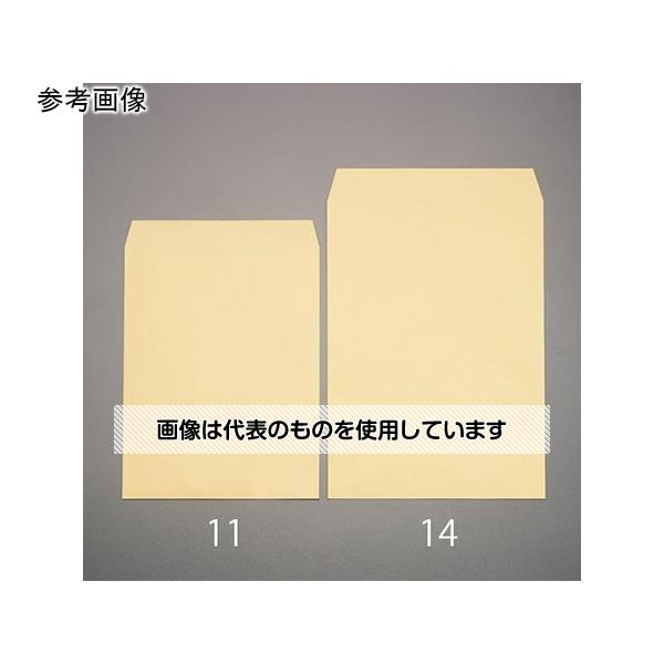アズワン(AS ONE) 216x277mm/角3 クラフト封筒(郵便枠なし) EA762GE-11 入数：1袋(100枚入)