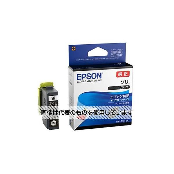 アズワン(AS ONE) [エプソン] インクカートリッジ(ブラック/SOR-BK) EA759X-151 入数：1個