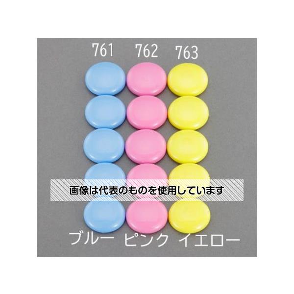 アズワン(AS ONE) φ30mm マグネット(イエロー/5個) EA762FG-763 入数：1パック(5個入)