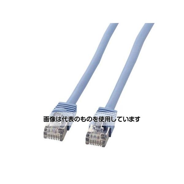 アズワン(AS ONE) 5 m LANケーブル(CAT5e/ノイズシールド処理/ブルー) EA764B-515 入数：1個