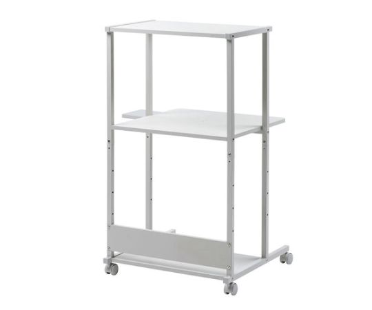 サンワサプライ 650x610x1150mm パソコンデスク EA954HC-701B 入数:1台 [2]