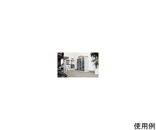 エスコ 291x330x 605mm/ 6段 キャビネット(トレー型) EA954FB-51A 1台 [2]