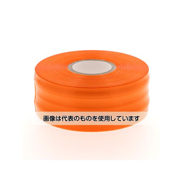 松浦産業 シャイン 平テープ オレンジ 001002130 入数：1巻