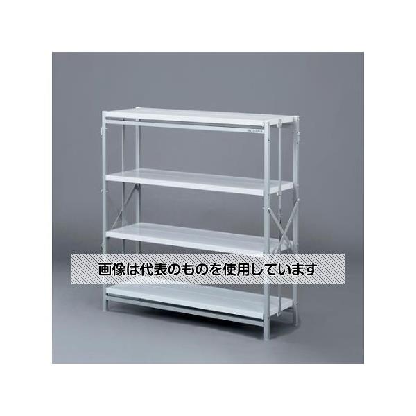 アズワン(AS ONE) 962x300x 998mm/4段ラック棚(折畳式) EA976AV-9 入数：1台