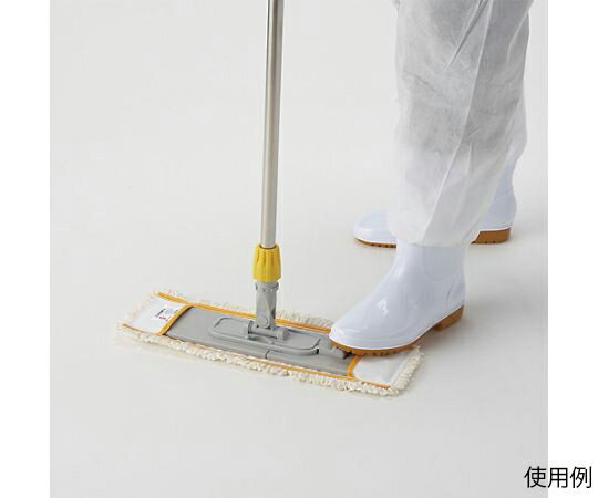 アズワン(AS ONE) 415x90mm/1340mm フロアーモップ(赤) EA928DE-15 入数：1本