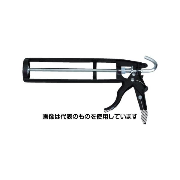 【アズワン AS ONE】実験室設備 工具類 工具、道具 ●ガラス繊維強化ナイロンプラスチックをフレームに採用することで、軽量と強靭が実現しました。 ●使用後の先端からの液だれを少なくしたドリップレス仕様です。 商品の仕様 ●全長(mm)：377 ●全高(mm)：190 ●筒直径(mm)：58 ●適合コーキング剤：300〜333ml適応カートリッジ：長さ216mm、径50mm ●標準タイプ ●穴あけ用ピン付 ●材質／仕上：ガラス繊維強化ナイロンプラスチック ●原産国：中国 ●コード番号：819-1244 【※ご注意ください】商品は代表の画像を使用しています。