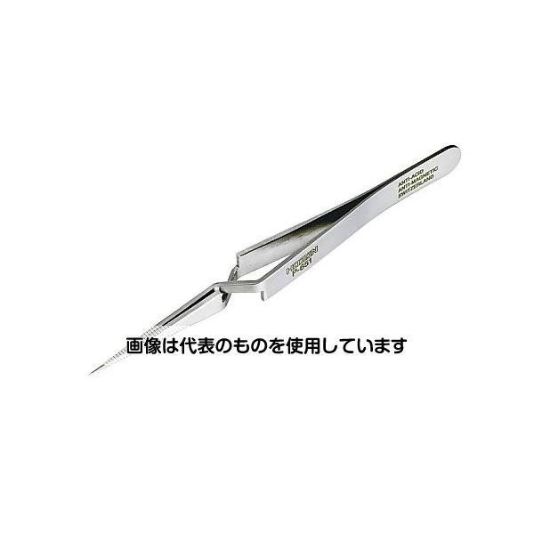 ホーザン 逆作用ピンセット 全長118mm P-651 入数：1個