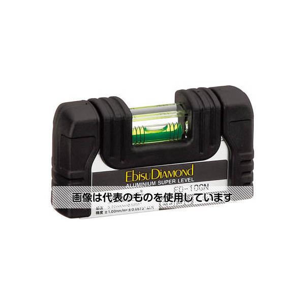 エビス（水平器） Gレベル・土木用 シルバー 100mm ED10GN 入数：1本
