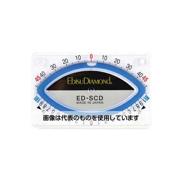 エビス（水平器） スラントカードレベル ブルー EDSCDBL 入数：1個