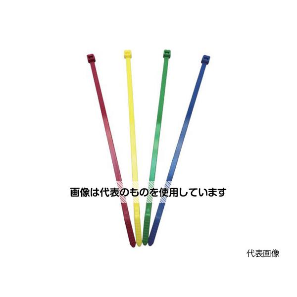 アズワン(AS ONE) ナイロン結束バンド 4.8×188×1.3 青 1000本入 PLT2S-M6 入数：1袋(1000本入)