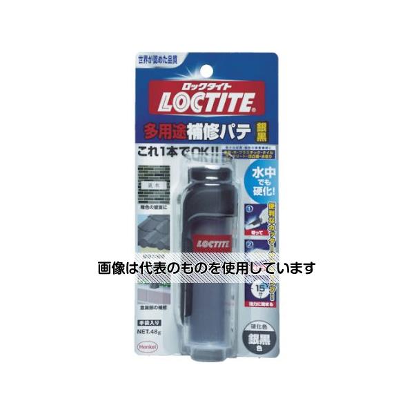 【アズワン AS ONE】実験室設備 工具類 工具、道具 ●練るだけで簡単に使える接着補修パテです。 ●ほとんどの材質に使用できる多用途タイプです。 ●約15分で実用強度を発現するスピードタイプです。 ●水の中でも硬化します。耐水性・耐熱性に優れ、屋外でも使用できます。 ●プラスチック製品・水槽・パイプ・家具・フェンス・タイルなどの穴埋め・欠け・補修接着。 商品の仕様 ●色：銀黒 ●容量(g)：48 ●可使時間(25℃)：3分 ●硬化時間(25℃)：15分 ●可使時間：3分 ●硬化時間(25℃)：15分 ●実用強度：15分 ●最終硬化：24時間 ●可使時間：3分 ●材質／仕上：主成分／エポキシ樹脂 ●セット内容／付属品：手袋付 ●原産国：スペイン ●コード番号：836-4979 【※ご注意ください】商品は代表の画像を使用しています。
