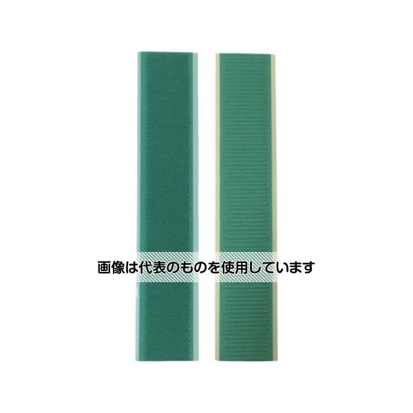 ユタカメイク マジックテープ アイロンワンタッチ 25mm×15cm グリーン G-85 入数：1個／袋