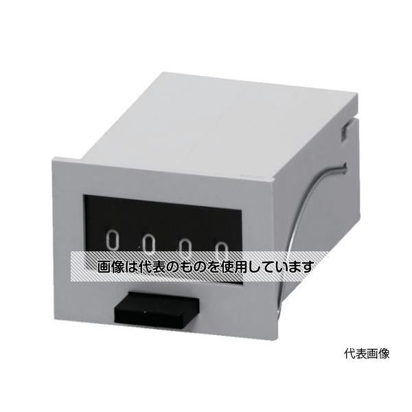 ライン精機 電磁カウンター(リセットツキ)4桁 MCF-4X AC100V 入数：1個