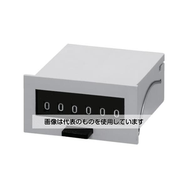 ライン精機 電磁カウンター(リセットツキ)6桁 MCF-6X DC24V 入数：1個