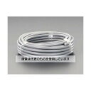 エスコ 300V/ 7A/ 10m ビニールキャブタイヤケーブル(2芯/黒) EA940AH-151 入数:1巻