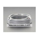 エスコ 300V/ 7A/ 10m ビニールキャブタイヤケーブル(3芯/灰) EA940AH-201 入数:1巻