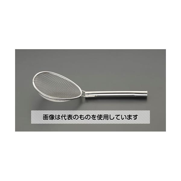 【アズワン AS ONE】実験室設備 工具類 工具、道具 商品の仕様 ●材質：ステンレス(18-8) ●ざるサイズ(mm)：直径220×190 ●目開：3.2mm ●線径：0.7mm ●取手長さ：250mm ●JANコード：4550061033982 【※ご注意ください】商品は代表の画像を使用しています。
