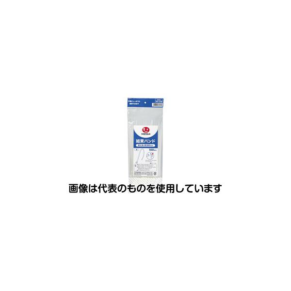 スマートバリュー 結束バンド 白 100本入 4.8×200 B329J 入数：1パック(100本入)