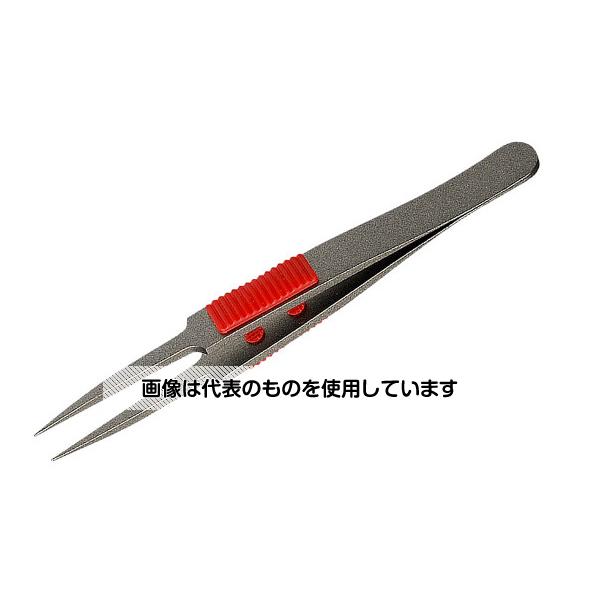 アネックスツール ラバーグリップ付ステンレスピンセット極細鋭型 115mm No.224 入数：1本