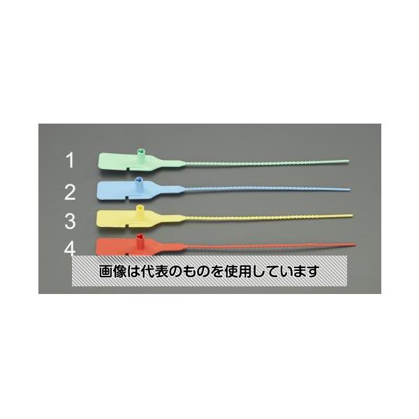 エスコ 封印セキュリティタイ(100本/緑) EA475MK-1 入数：1袋(100本入)