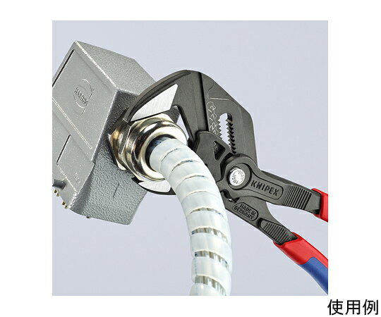ファーストFACTORYのアズワン(AS ONE) 52mm/250mm プライヤーレンチ(グリップ付) EA531KA-250 入数：1丁｜アングル3