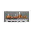 エスコ 50x25mm/6角軸 軸付砥石(ストレート/WA) EA819HY-102 入数:1個