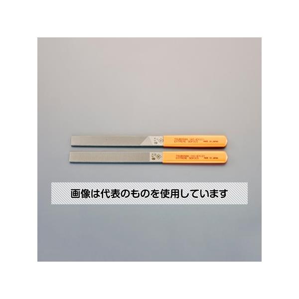 エスコ 235mm やすり(2本組/平/荒・細目/荒・中目) EA521PH-50 入数：1組(2本入)(4.0)