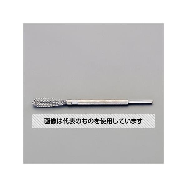 アズワン(AS ONE) 6x100mm/3mm軸 軸付ワイヤーブラシ(十字型) EA819BK-206 入数：1本