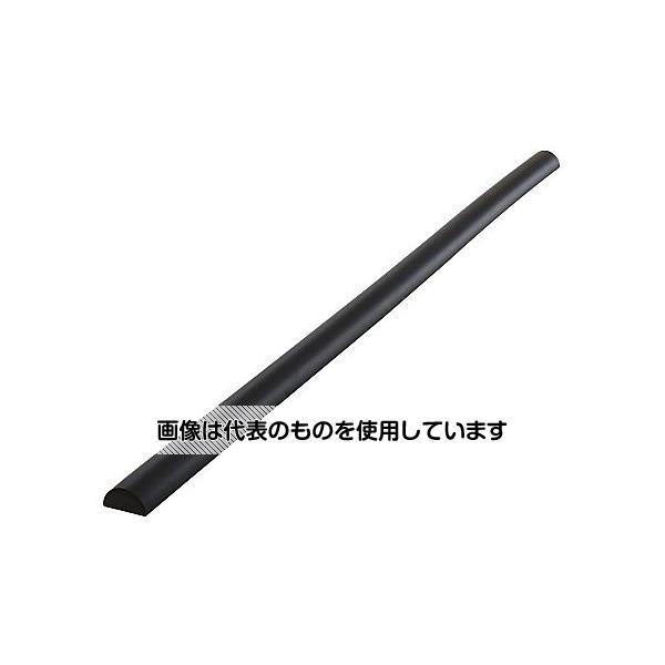 カーボーイ 安心クッション半月型 細 90cm ブラック AC202 入数：1個