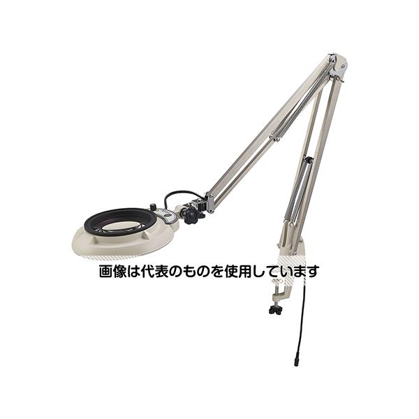 【アズワン AS ONE】実験室設備 工具類 工具、道具 ●使いやすさを追求した光学ガラス製丸型レンズを採用しています。 ●LED専用として新規設計したスリムなヘッドに、高演色(Ra≧90)で放熱性能の高い基板実装型LEDを採用しました。 ●フラットな拡散・保護カバーによりワークと光源を保護しながら、LED特有のギラツキ感を低減。照射ムラの無い均一な照明下で検査が可能です。 ●ON/OFFスイッチと調光用のボリューム(100〜約10％)はヘッド部に配置し、操作性を向上しました。 ●ヘッド横振り機能を採用し、アームと設置位置の自由度の大幅な向上を実現しました。 ●交換レンズシステム対応品です。 商品の仕様 ●倍率(倍)：3x ●レンズ寸法(mm)：130 ●アーム長さ(mm)：1000 ●消費電力(W)：10 ●標準消費電力料金：0.25円/h ●クランプ幅(mm)：15〜60 ●アーム長(mm)：1000 ●電源：AC100〜240V(※125〜240VはACプラグ付コードの変更が必要) ●電源コード長さ：1.8m(AC側)、1.8m(DC側) ●光源：LED×64個 ●材質・仕上：レンズ/光学ガラス、ハウジング・ベース/アルミ ●コード番号：795-5138 【※ご注意ください】商品は代表の画像を使用しています。