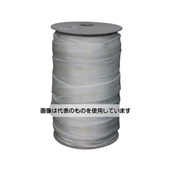 ユタカメイク 結束ベルト ナイロン袋織ベルト ボビン巻 約36mm×約50m PFN-365 入数：1巻