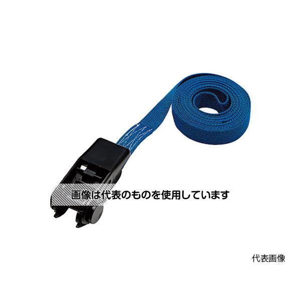 【アズワン AS ONE】実験室設備 工具類 工具、道具 ●オールプラスチック製のラチェットバックルを使用しています。 ●エンドレスタイプです。 ●火気厳禁の現場に適した防爆仕様の結束ベルトです。 ●ラチェットバックル式 ●簡易結束や荷崩れ防止に。 ●火気厳禁の現場に。 商品の仕様 ●色：青 ●幅(mm)：25 ●長さ(m)：5 ●厚さ(mm)：1.7 ●最大使用荷重(kg)：50 ●材質／仕上：バックル／ポリアセタール(POM)、ベルト／ポリプロピレン(PP)、プロテクター／ポリプロピレン(PP) ●原産国：日本 ●コード番号：161-2437 ●JANコード：4989999101874 【※ご注意ください】商品は代表の画像を使用しています。
