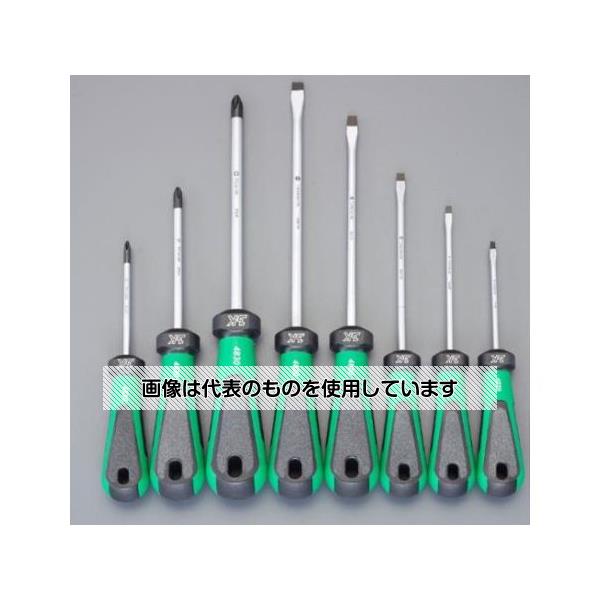 エスコ 8本組 [+ -]ドライバー EA560SE 入数：1セット