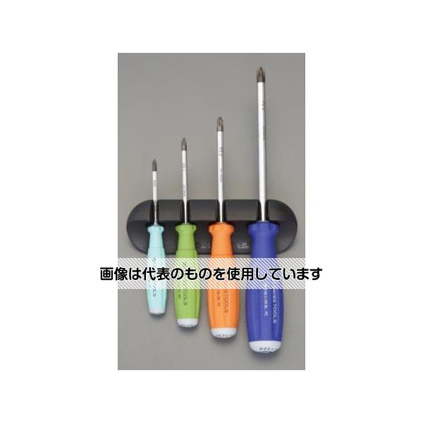 エスコ #0-#3/4本組 [Pozidriv]ドライバー EA560PR-70 入数：1セット