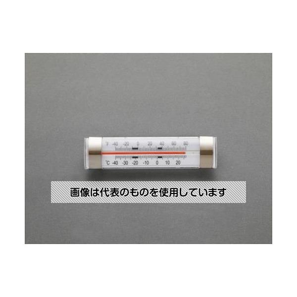 エスコ 125x 31mm 冷蔵庫用温度計 EA728GJ-12 入数：1個 1