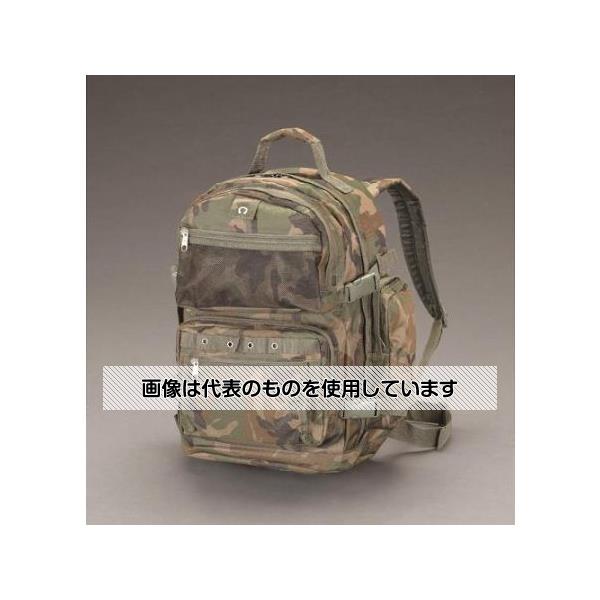 エスコ 343x203x508mm/30L バックパック(迷彩) EA927CH-24 入数：1個
