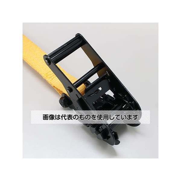 エスコ 35mmx5.3m/ 660kg ベルト荷締機(ラチェット式/橙 EA982B-27 入数：1個