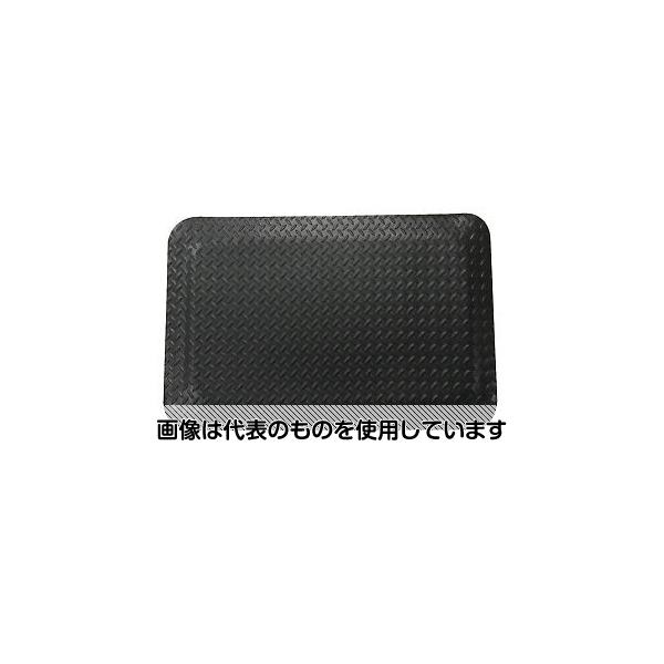 【アズワン AS ONE】実験室設備 工具類 工具、道具 ●人間工学に基づき設計された疲労軽減マット。 ●表面PVC保護層により耐久性を発揮。 ●立ち作業時の疲労軽減に効果を発揮。 ●表面構造による滑り止め効果。 商品の仕様 ●材質：基材／発泡PVC、表面保護層／PVC ●サイズ：60×90cm ●厚さ：12mm ●色：黒 【※ご注意ください】商品は代表の画像を使用しています。