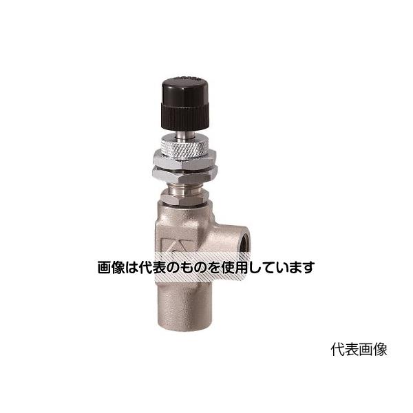 コフロック 精密ニードルバルブ MODEL 2412 SERIES 2412-L-B-1/4-N2-0.1MPA-10L/MIN 入数：1個