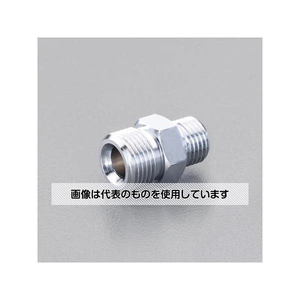 【アズワン AS ONE】実験室設備 工具類 工具、道具 商品の仕様 ●材質：真鍮(クロムメッキ) ●使用圧力：1MPa ●ねじ径：G(PF)1/4"×G(PF)1/4" ●使用温度：-15〜60℃(凍結なきこと) ●入数：1個 【※ご注意ください】商品は代表の画像を使用しています。