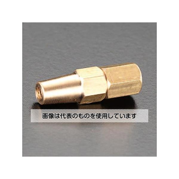 【アズワン AS ONE】実験室設備 工具類 工具、道具 商品の仕様 ●対象ガス：プロパンガス及び天然ガス(13A) ●用途：EA300M-0、MB-0、EA300M-4、-1用 ●材質：真鍮 ●ねじサイズ：M6×1.0 ●呼び：#450 ●穴径：1.7mm ●全長：28mm ●六角対辺：8mm 【※ご注意ください】商品は代表の画像を使用しています。