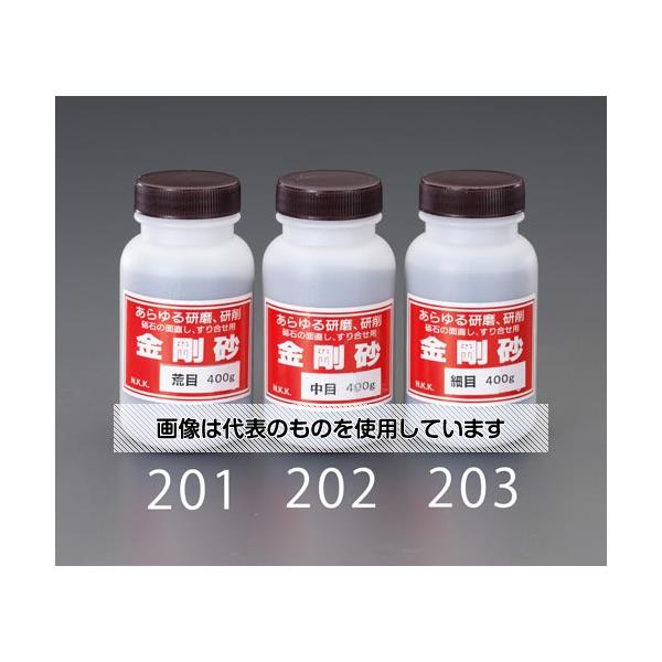 エスコ 400g/ #80-#120 金剛砂 EA522G-202 入数：1個