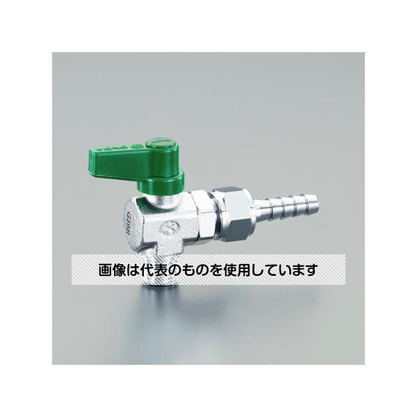 アズワン(AS ONE) R1/4"x 8.0mm ミニボールバルブ(アングル/ホースジョイント EA425AH-72 入数：1個