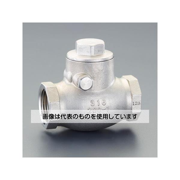【アズワン AS ONE】実験室設備 工具類 工具、道具 商品の仕様 ●材質：本体：SCS14A キャップパッキン：PTFE ディスク：SCS14A キャップ：SCS14A ピン：SUS316 ●ねじサイズ(Rc)：1/2" ●最高圧力：清流水(120℃以下)：1.4MPa 水・油(180℃以下)：1.0MPa ●呼び径(A呼称)：15 【※ご注意ください】商品は代表の画像を使用しています。