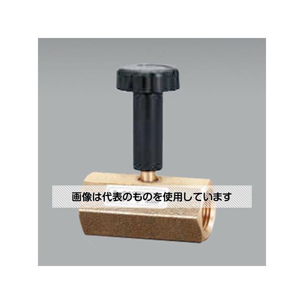 アズワン(AS ONE) G 1/4"xRc1/4"ニードルバルブ(圧力計/ロングハンドル EA470CR-11 入数：1個