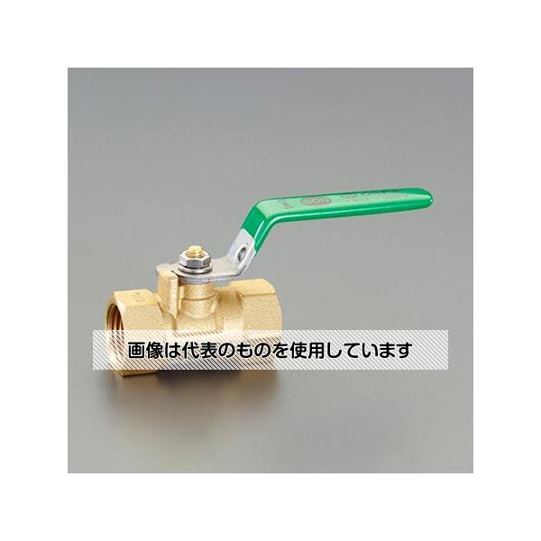 アズワン(AS ONE) Rc1・1/4" ボールバルブ(真鍮製) EA470AZ-12 入数：1個