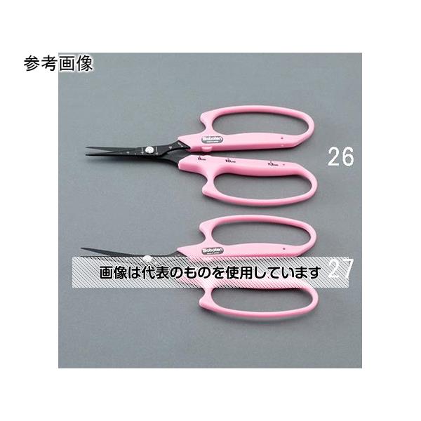 アズワン(AS ONE) 160mm 果樹用はさみ(フッ素コート/そり刃) EA540BK-27 入数:1本