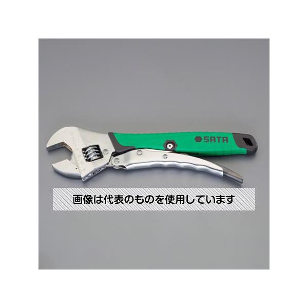 【アズワン AS ONE】実験室設備 工具類 工具、道具 ●ウォームギアで口幅を狭めた後にグリップを握りこむと、対象に食いつきます。 ●モンキーレンチとしてのネジ回しと、固定するバイスグリップ機能があります 商品の仕様 ●呼び全長(mm)：200 ●厚み(mm)：17 ●最大口幅(mm)：30 ●重量(g)：420 ●材質：クロムバナジウム合金鋼 ●ロッキング機能付 ●全長：200mm 【※ご注意ください】商品は代表の画像を使用しています。