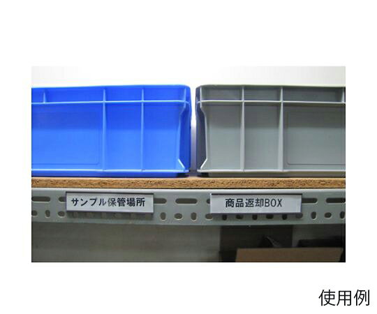 アズワン(AS ONE) 30x100mm ラベルホルダー(マグネット付/5組) EA781ES-12 入数：1...