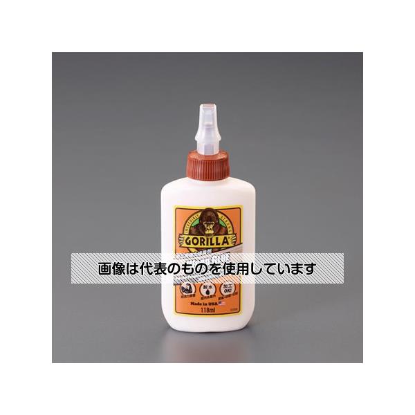 【アズワン AS ONE】実験室設備 工具類 工具、道具 ●耐水性があるので屋内・屋外を問わず使用可能です。 ●硬化後は塗装・研磨・切削が可能です。 ●乾燥時間が短く作業性がUPします。 ●硬化後は自然な褐色・木材色になります。 ●防カビ剤を配合しているため、カビの発生を防ぎます。 ●ANSI/HPVA(米国規格協会/米国広葉樹合板ベニヤ協会) Type2の耐水基準をクリアしています。 ●FDA(米国食品医薬品局)の規定(175.105)に準拠し、 間接的な食品との接触が認められています。 ●ホルムアルデヒド、フタル酸系可塑剤を使用していない安全性が高い接着剤です。 ●内容液を着色できます。 商品の仕様 ●内容量：118ml ●使用温度範囲：-18〜66℃ ●硬化時間：1〜2時間(12℃以上) ●可使時間：5〜10分 ●完全硬化：24時間 ●硬化後色調：自然な木材色 ●重量：152g ●サイズ：63×30×155mm ●材質：酢酸ビニル樹脂、水 ●用途：木材、布、紙の接着 ●使用できるもの：木材・布・紙 ●使用できないもの：金属・コンクリート、レンガ・陶器・タイル・石材・ガラス・プラスチック・発泡スチロール・ビニール・ゴム・皮革 ●厚生労働省指針値策定の13物質不使用 ●※非危険物 ●布・紙にも使用可能 ●水性形接着剤 ●JANコード：4550061430378 【※ご注意ください】商品は代表の画像を使用しています。